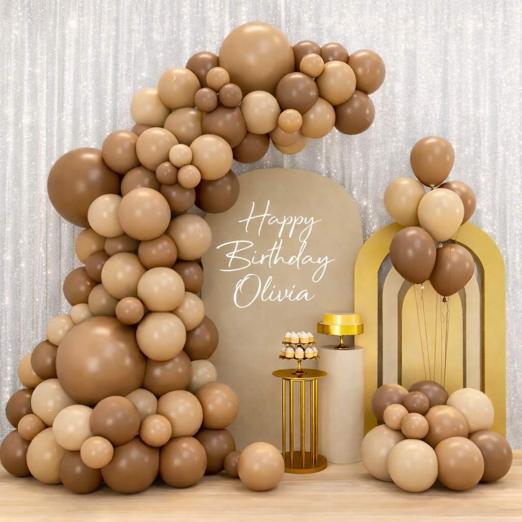 Birthday balloon display Kent by Little Moment Studio Sittingbourne